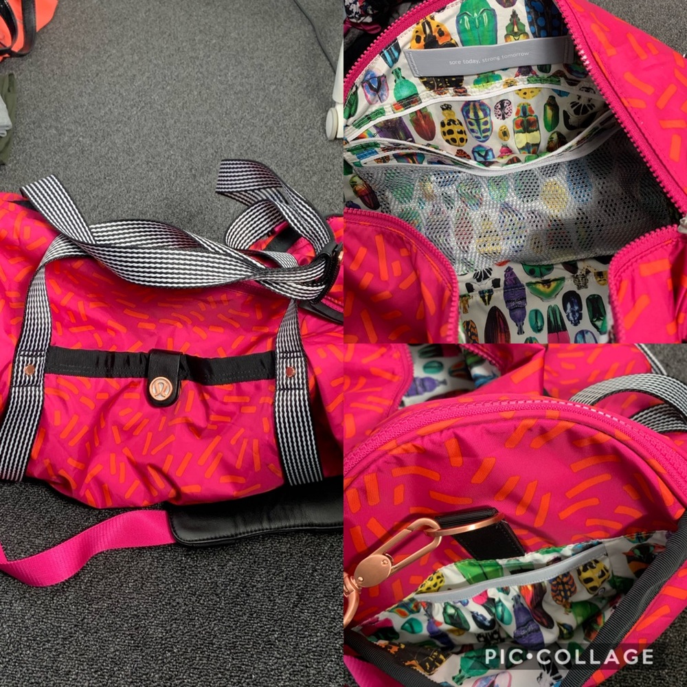 Rare Lululemon Seawheeze Duffel Bag